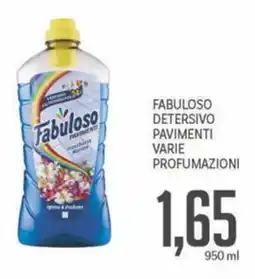 Supermercati Piccolo Fabuloso detersivo pavimenti offerta
