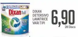 Supermercati Piccolo Dixan detersivo lavatrice offerta