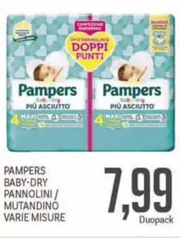 Supermercati Piccolo Pampers baby-dry pannolini / mutandino offerta