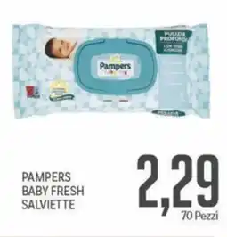 Supermercati Piccolo Pampers baby fresh salviette offerta