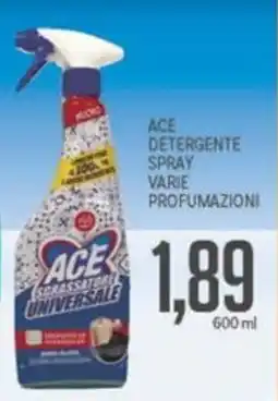 Supermercati Piccolo Ace detergente spray offerta