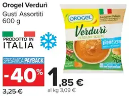 Carrefour Market Orogel Verdurì offerta