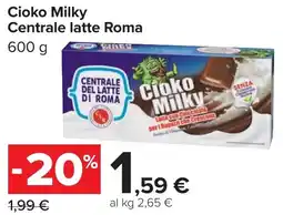 Carrefour Market Cioko Milky Centrale latte Roma offerta