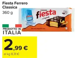 Carrefour Market Fiesta Ferrero Classica offerta