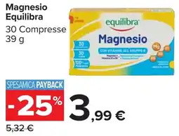 Carrefour Market Magnesio Equilibra offerta