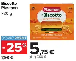 Carrefour Market Biscotto Plasmon offerta
