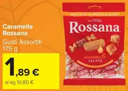 Carrefour Market Caramelle Rossana offerta