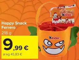 Carrefour Market Happy Snack Ferrero offerta