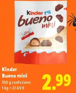 Lidl Kinder Bueno mini offerta