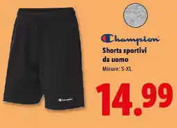 Lidl Champion Shorts sportivi da uomo offerta