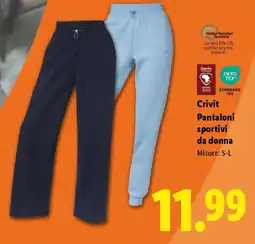 Lidl Crivit Pantaloni sportivi da donna offerta