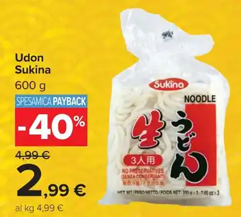 Carrefour Market Udon Sukina offerta