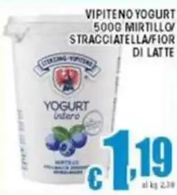 Sacoph Vipiteno yogurt mirtillo stracciatella/fior di latte offerta
