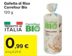 Carrefour Market Galletta di Riso Carrefour Bio offerta