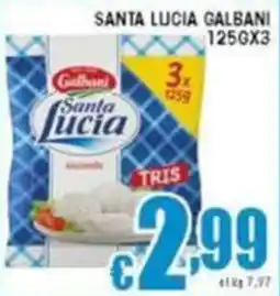 Sacoph Santa lucia GALBANI offerta