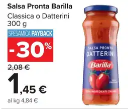 Carrefour Market Salsa Pronta Barilla offerta