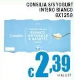 Sacoph Consilia s/s yogurt intero bianco offerta