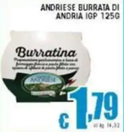 Sacoph Andriese burrata di andria igp offerta