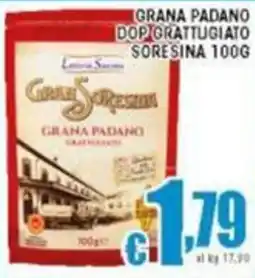 Sacoph Grana padano dop grattugiato soresina offerta