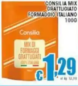 Sacoph Consilia mix grattugiato formaggio italiano offerta