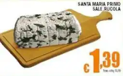 Sacoph Santa maria primo sale rucola offerta