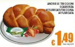 Sacoph Andriese treccioni scamorza affumicati/treccina affumicata offerta