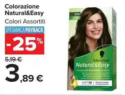 Carrefour Market Colorazione Natural&Easy offerta