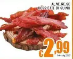Sacoph Al.ve.re.se coppiette di suino offerta