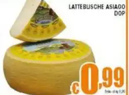 Sacoph Latte busche asiago dop offerta