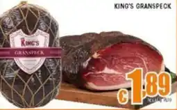 Sacoph King's granspeck offerta