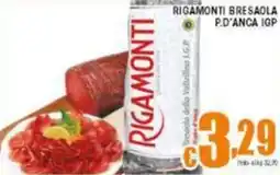 Sacoph Rigamonti bresaola p.d'anca igp offerta