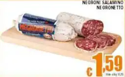 Sacoph Negroni salamino negronetto offerta