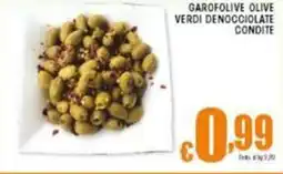 Sacoph Garofolive olive verdi denocciolate condite offerta