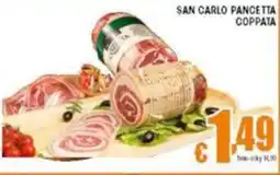 Sacoph San carlo pancetta coppata offerta