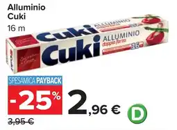 Carrefour Market Alluminio Cuki offerta