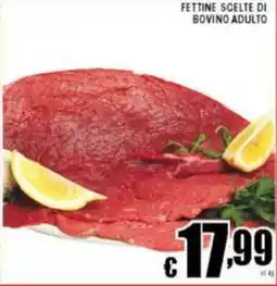 Sacoph Fettine scelte di bovino adulto offerta