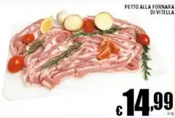 Sacoph Petto alla fornara di vitella offerta