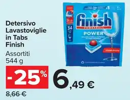 Carrefour Market Detersivo Lavastoviglie in Tabs Finish offerta