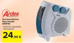 Carrefour Market Ardes Termoventilatore Tepo Double AR4F05 offerta