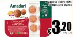 Sacoph Amadori polpettine grangusto offerta