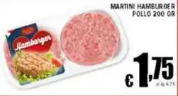 Sacoph Martini hamburger pollo offerta