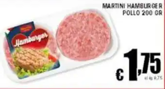Sacoph Martini hamburger pollo offerta