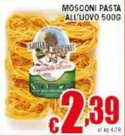 Sacoph Mosconi pasta all'uovo offerta