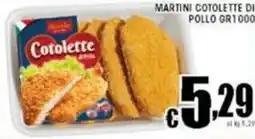 Sacoph Martini cotolette di pollo offerta