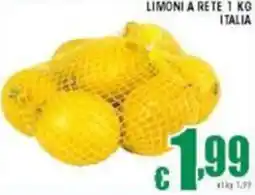 Sacoph Limoni a rete italia offerta