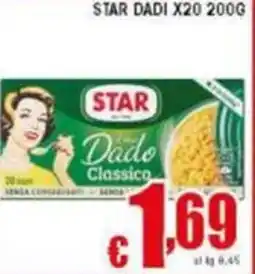 Sacoph Star dadi x20 offerta