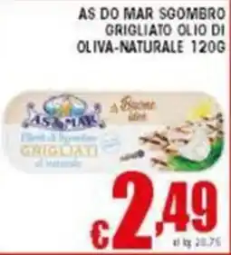 Sacoph As do mar sgombro grigliato olio di oliva-naturale offerta