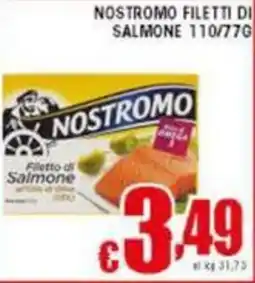Sacoph Nostromo filetti di salmone offerta