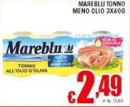 Sacoph Mareblu tonno meno olio offerta