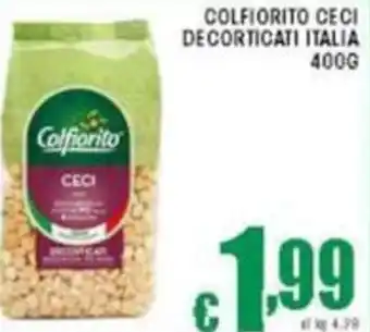 Sacoph Colfiorito ceci decorticati italia offerta
